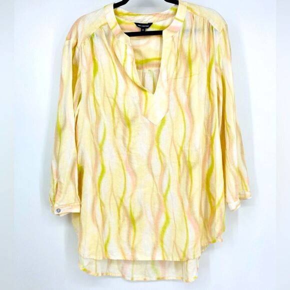 The Limited Women's Linen Elegant Tunic XL - Picture 2 of 7